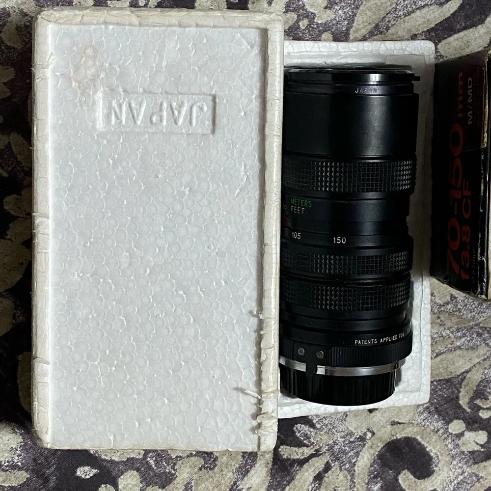 Vintage Vivitar 70mm-150mm f3.8 Close Focusing Auto Zoom 52MM Fixed Mount Lens
